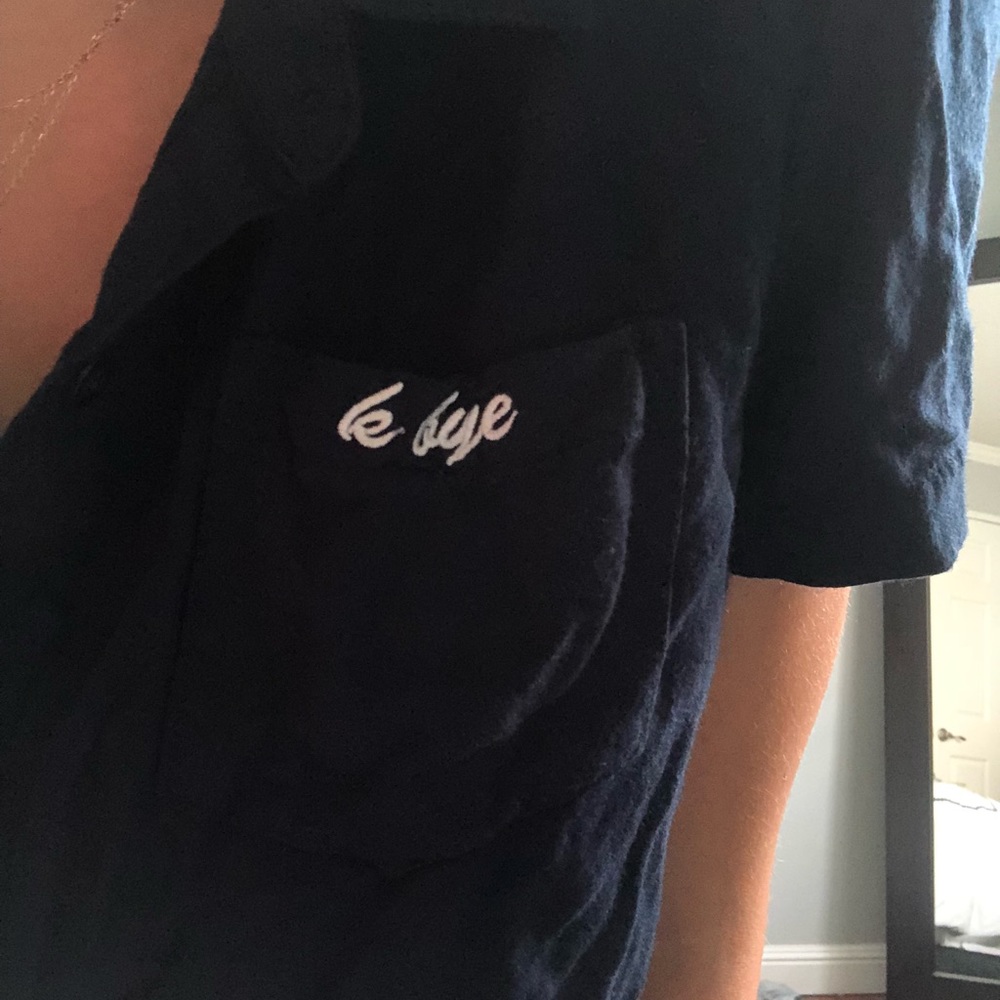 cropped button down - Picture 2 of 2